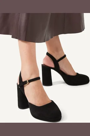 Radley Ivydale Crescent 2-Part Platform Heel Black Shoeseu39