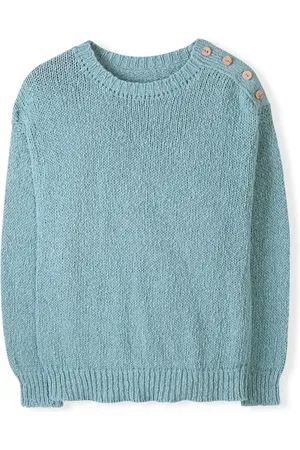 CELTIC & CO. Slub Knit Button Detail Jumperxsmall