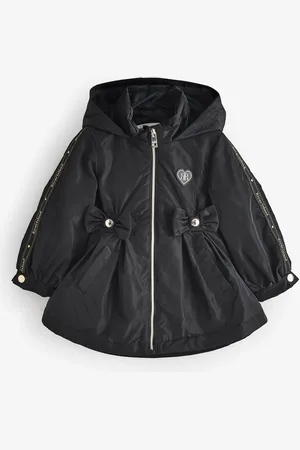 River Island Girls Cinched Frill Raincoat9298cm