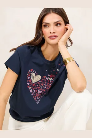 Lipsy London Boyfriend Wear it with Love 100% Cotton T-Shirt38