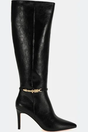 Novo Ginny Hardware Point Stiletto Knæ Støvler