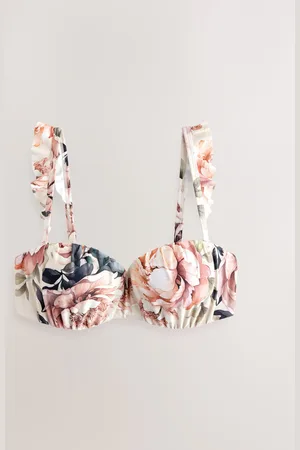 Next Formende polstret bandeau-bikinitop med bøjle70F