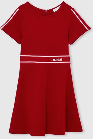 Reiss Lowri Interlock-Jersey Logo-Waistband Dress10 - 11 år (140 - 146cm)