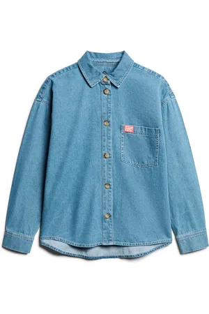 Superdry 100% Bomuld Denim Overshirt36