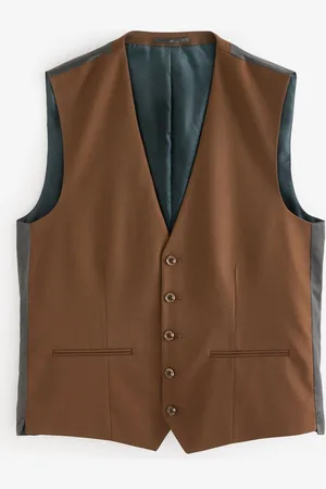 Next Flannel Jakkesæt Vest52 Regular (UK 42 R)