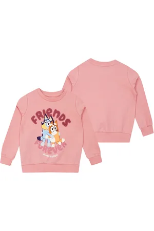 Character Girls Bluey & Bingo Friends Forever 100% Cotton Sweatshirt6 - 7 år (116 - 122cm)
