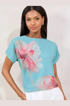 Lipsy London Pailletter Detail printet T-shirt36