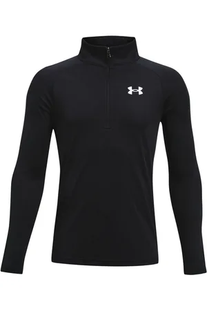 Under Armour Youth Tech 2.0 1/2 Sweatshirt med lynlås 100% bomuldYL