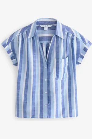 Next Short Sleeve Linen Blend Shirt36