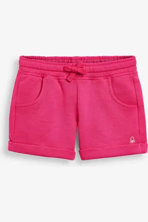 Benetton Girls 100% Cotton Jersey Shorts1.5 - 2 år (86 - 92cm)