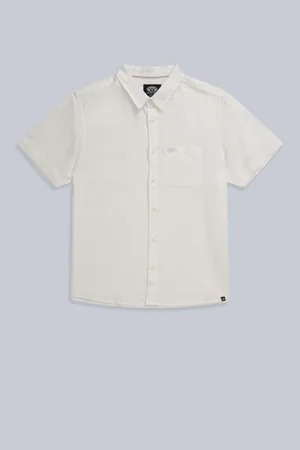 Animale Bayside Linen/Cotton Blend ShirtS