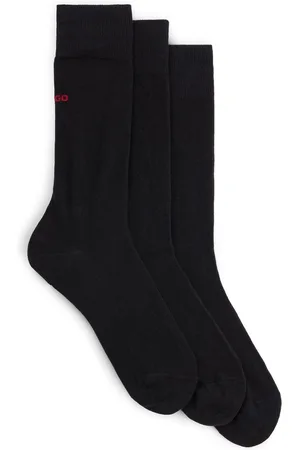 HUGO BOSS Regular Logo Socks 3 PackS-M