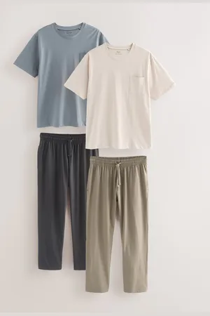 Next Jersey Long 100% Bomuld Pyjamassæt 2 PakkeXL Reg