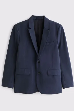 Abercrombie & Fitch Single Breasted Linen Blazer46r