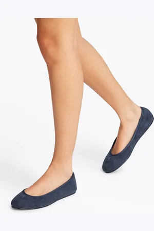 Tommy Hilfiger Ruskindsballerina med hardwareeu40