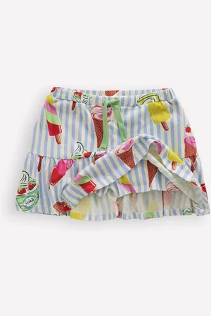 Boden 100% Bomuld Tiered Jersey Skort98104cm