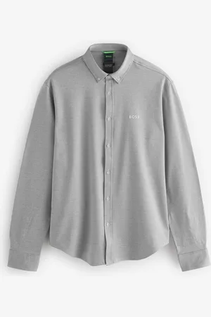 HUGO BOSS Motion Jersey Stretch Oxford 100% Cotton Shirt3XL