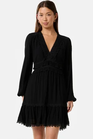 Forever New Elsa Trim High Low Mini Dress38