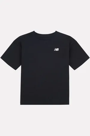 New Balance Small Girls Logo 100% Cotton T-Shirt7 - 8 år (122 - 128cm)