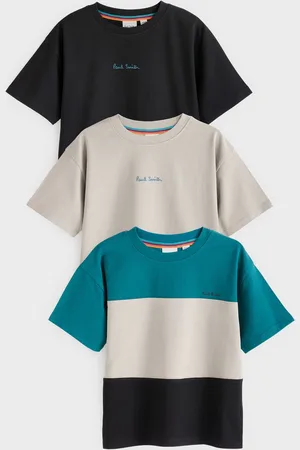 Paul Smith Drenge Signature 100% Bomuld T-shirt 3 Pakke5 år (110cm)
