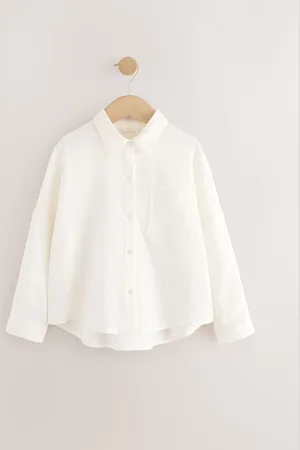 Next Oversize 100% bomuldsskjorter (3-16år)128134cm