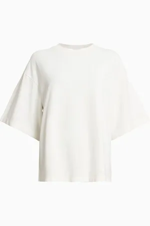 AllSaints AllSaints Amelie Crochet 100% Organic Cotton T-Shirtmedium