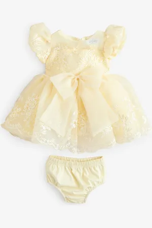 IAME Girls Yellow Party Dress6874cm