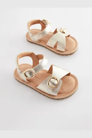 Next Sandaler med læderspænde