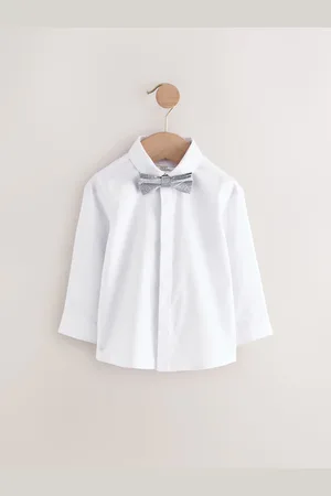 Next Long Sleeve Shirt and Bowtie Set (3mths-7yrs)104110cm