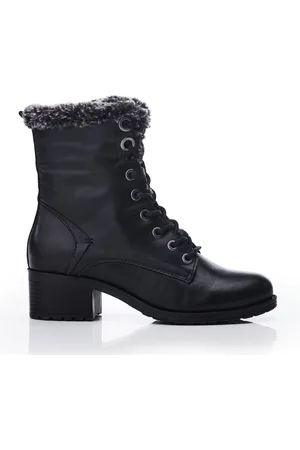 Moda In Pelle Alpinne Faux Fur Lined Lace Up Boots