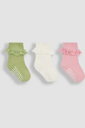 JoJo Maman Bébé Frilly Socks 3 Pack8692cm