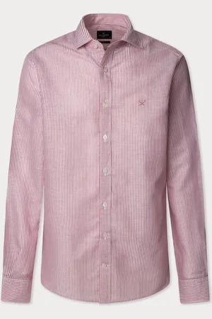 Hackett Hør Bengal Strip SkjorterX-Large