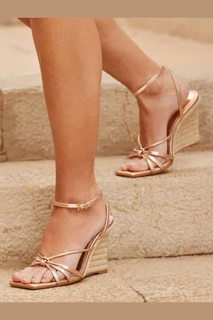 Sosandar Strappy Wedge Espadrilleseu41