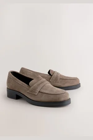 Next Leather Forever Comfort Round Toe Loafers
