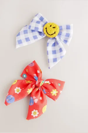 Next SmileyWorld Statment Bow Clips 2 Packen