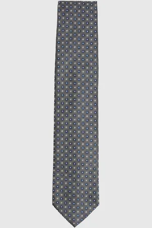 Reiss Pelosa Foulard Silk Blend Floral Print TieEN