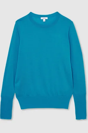 Reiss Wendy Fine-Knit Crew-Neck Jumper With CashmereS