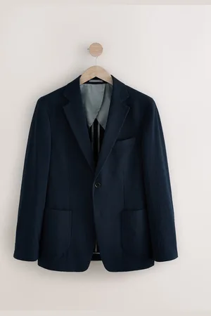 Next Slim Fit Seersucker Texture Jakkesæt Jakke46 R