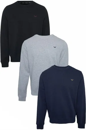 Threadbare Rund hals Sweatshirt 3 PakkeX-Large