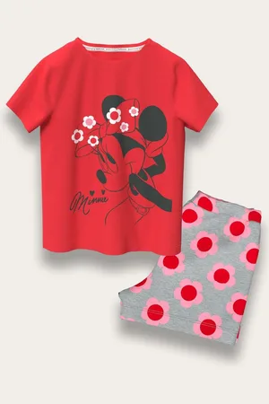 Brand Threads Minnie Mouse 100% Cotton Pyjama Set98104cm