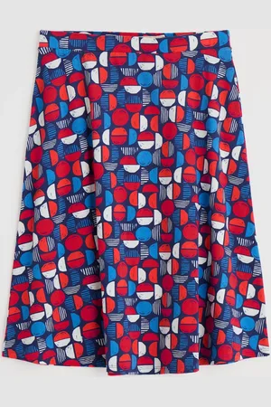 Seasalt Cornwall Multi Rose A-Line Skirt44