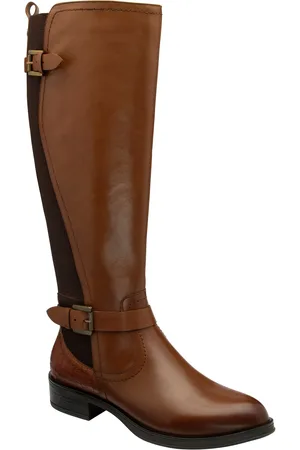 Ravel Leather Knee-High Boots