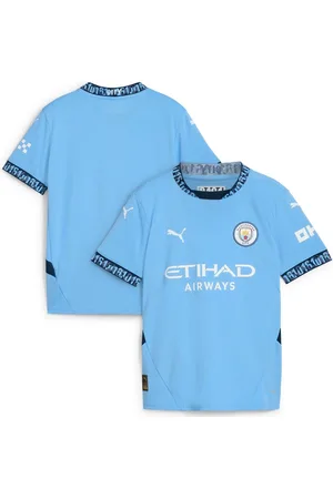 PUMA Kids Manchester City Hjem / Til boligen 24/25 Football Skjorter166168cm