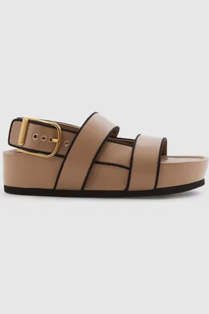 Reiss Samantha Strappy Chunky lædersandaler
