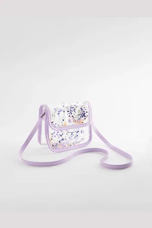 Next Shaker Sequin Transparent Cross-Body BagEn