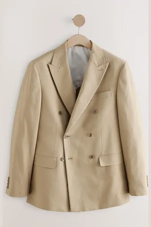 Next Slim Fit Jakkesæt Dobbeltradet Jakke38r