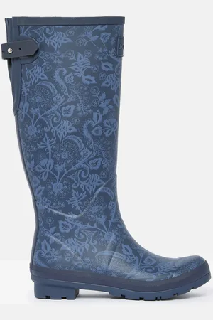 Joules Printed Adjustable Tall Wellies