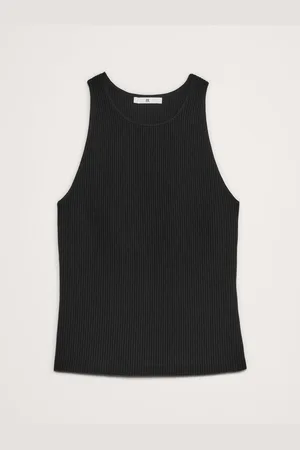 Banana Republic Cece Sculpted Ribbed TopS