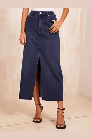 Friends Like These A Line Split Front Maxi Skirt42