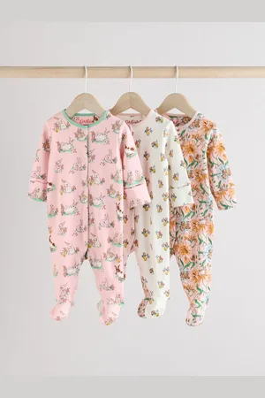 Next Cath Kidston Blomster Baby 100% bomuld sovedragter 3 Pakke6 - 9 måneder (68 - 74cm)